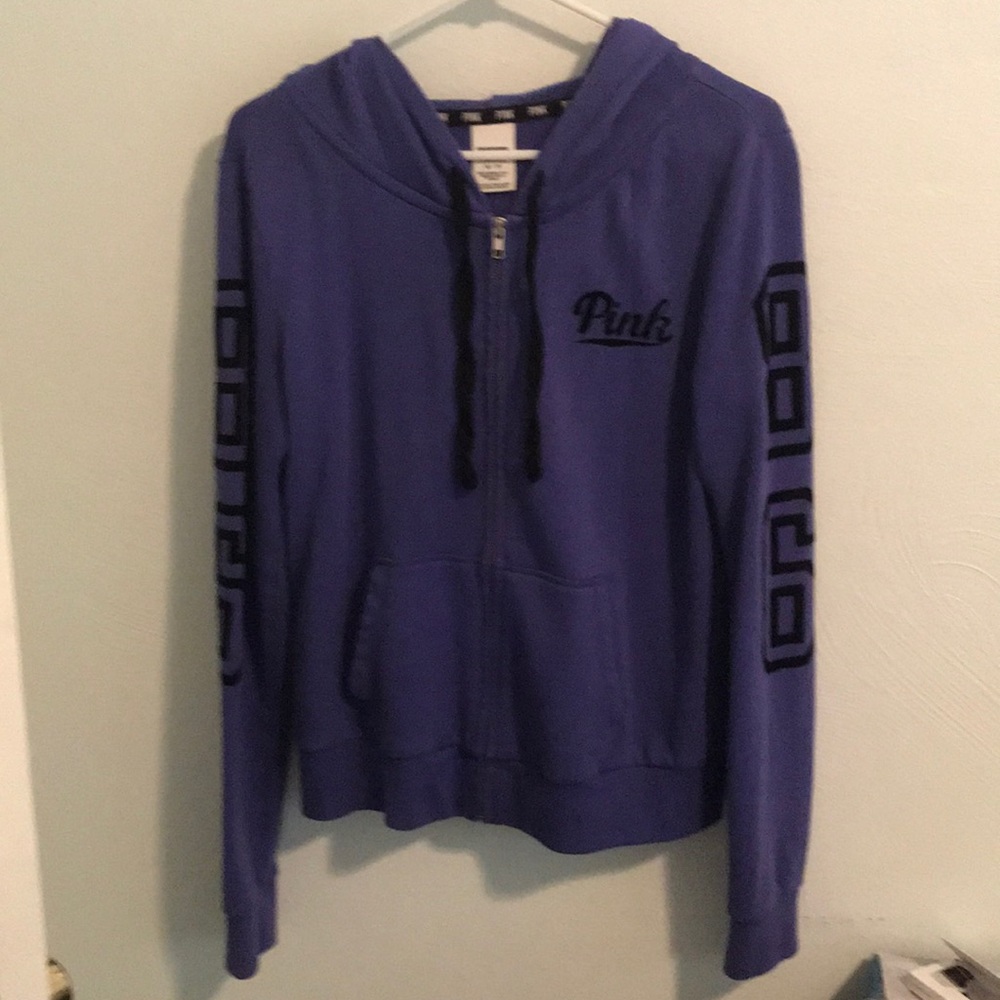 PINK zip-up hoodie